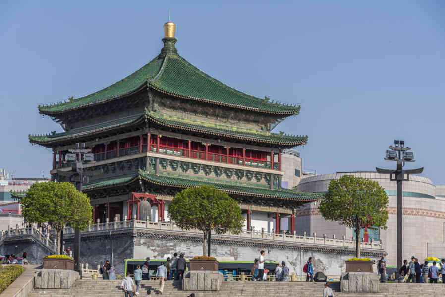 China - Xi'an 035 - pagoda de la Campana.jpg